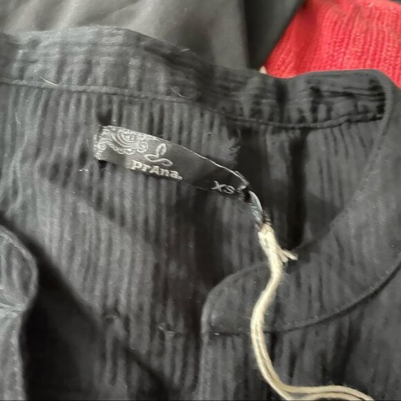 NWT Prana Black Half Sleep Organic Cotton Sugar Pine Dress - Picture 8 of 8